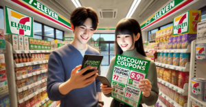 セブンイレブンジャパンの商品の割引クーポンを入手する方法